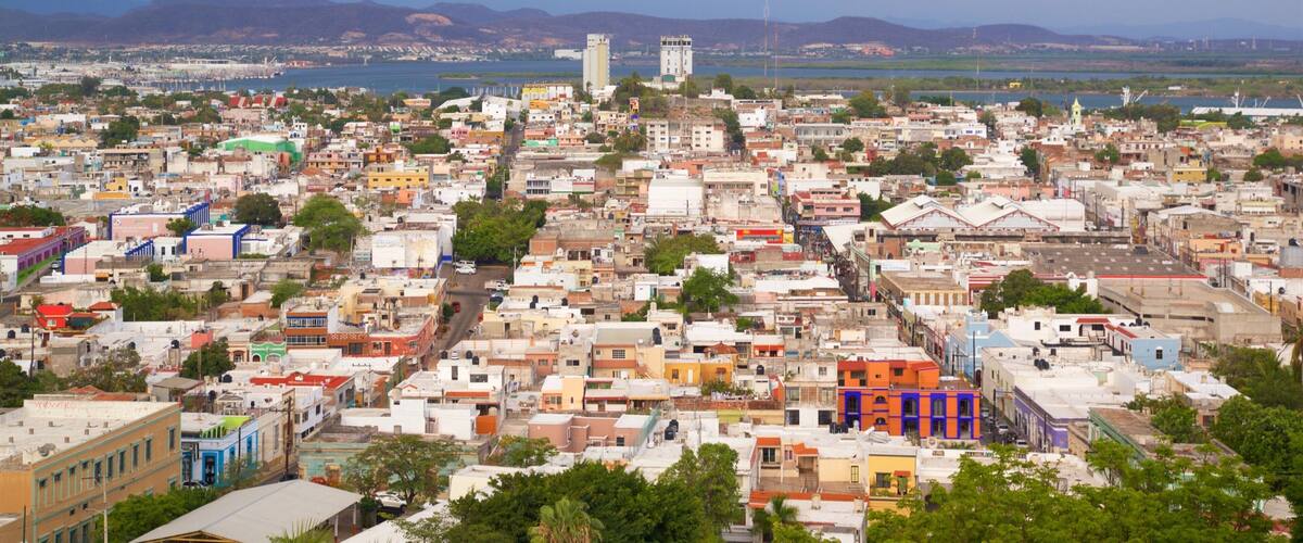Mazatlán mostrando vistas panorámicas
