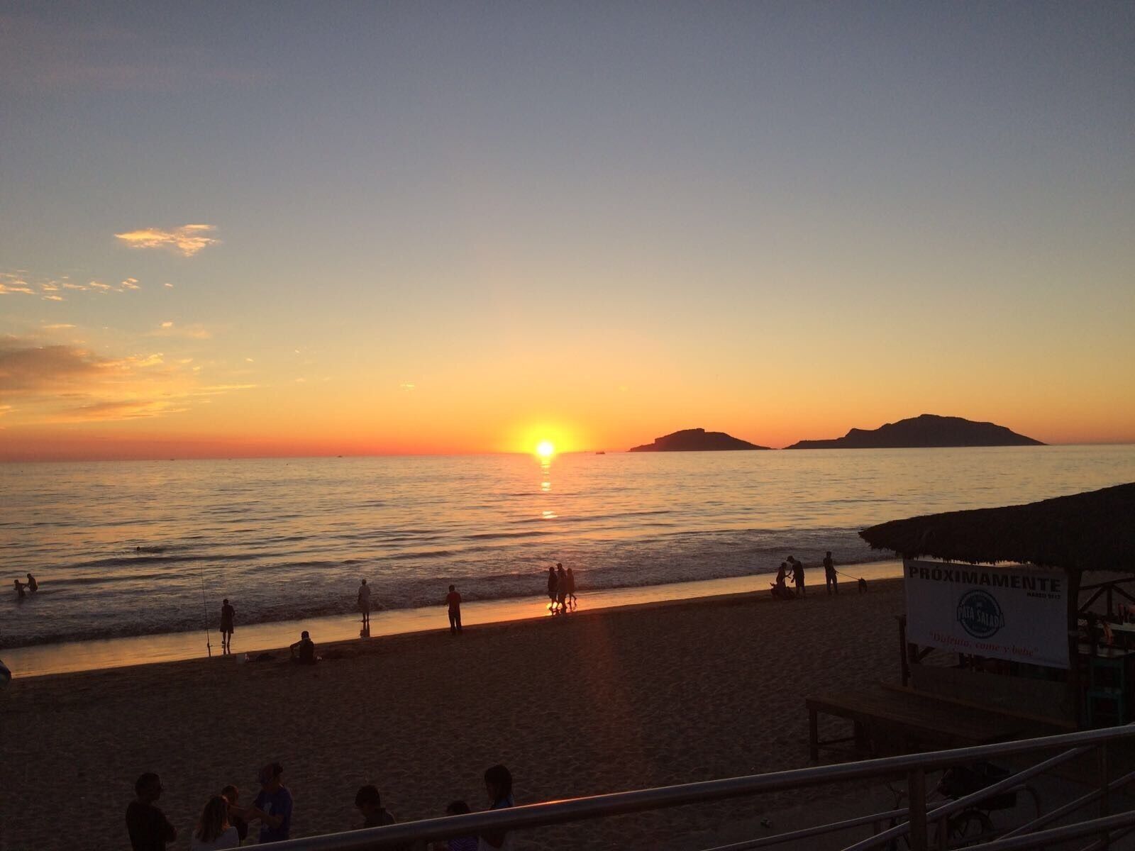 Lovely sunsets at Mazatlan 