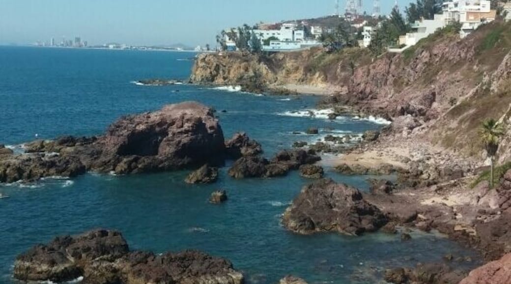 Beautiful coast. But lots of trash.