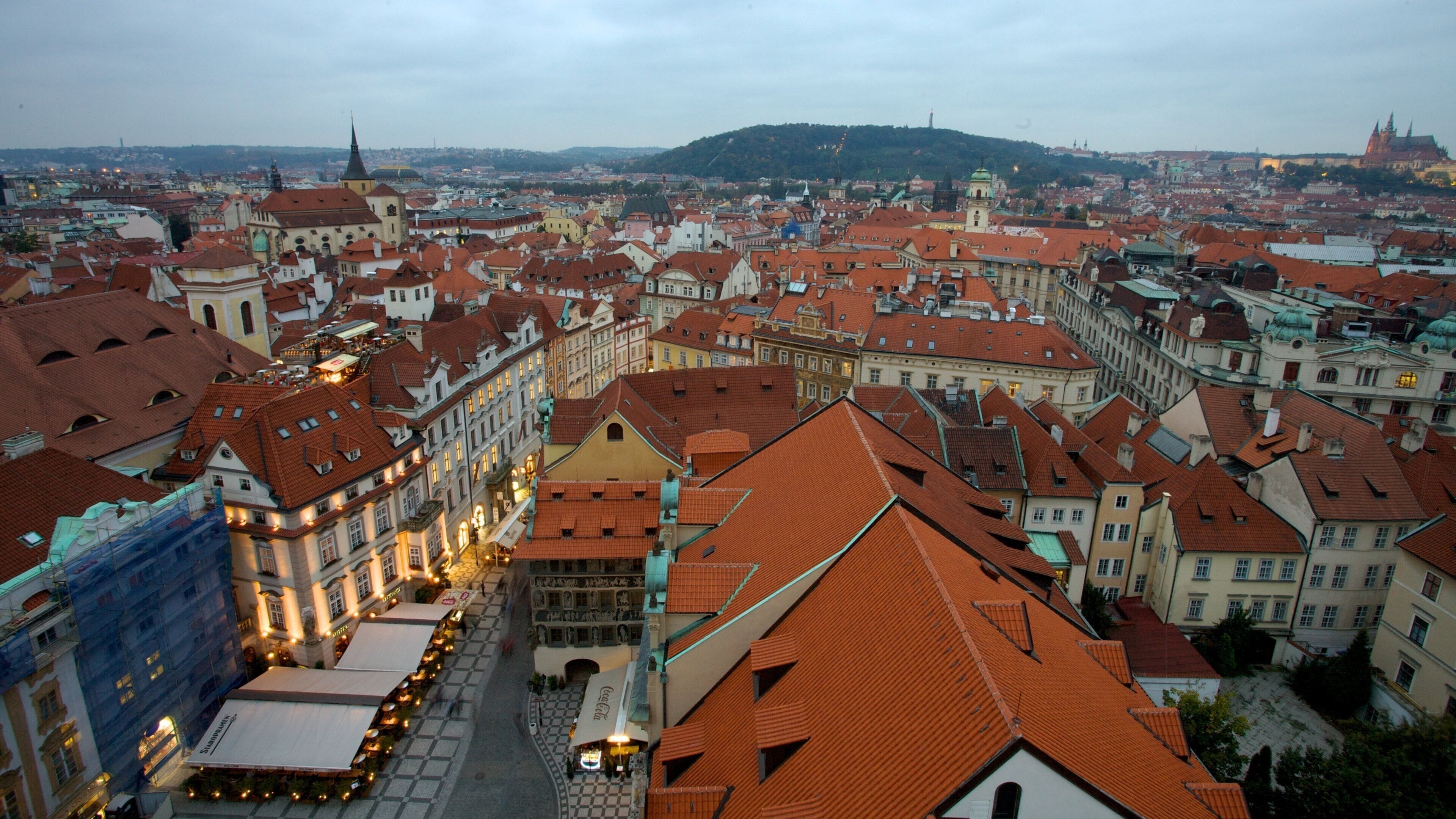 Prague mettant en vedette ville