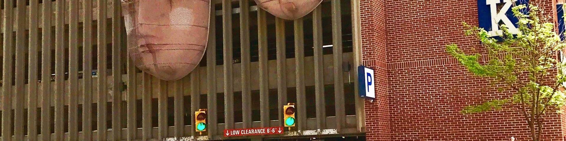 Parking garage, Providence RI