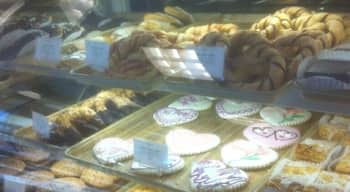 Great coffee and pastry