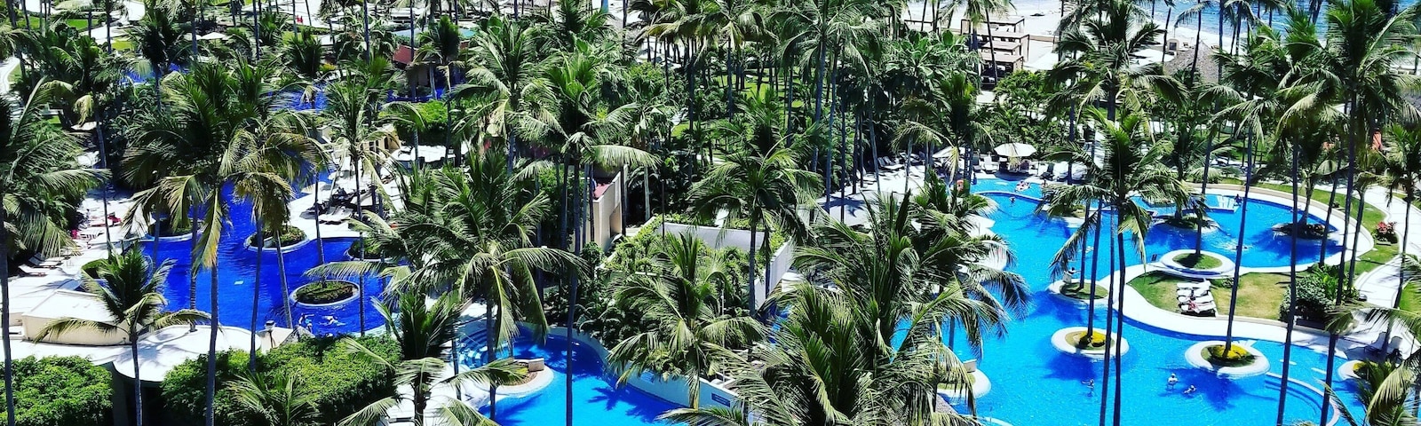 #BVSBlue
This was taken from the balcony of my hotel room at the Westin Puerto Vallarta Resort.