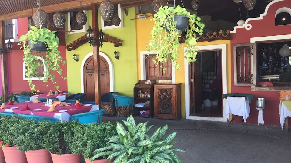 Puerto Vallarta is such a colorful place. So many of the hotels and shops were painted with vibrant colors.