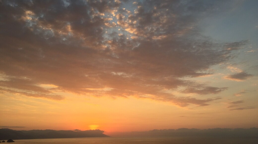 Talk about a picture perfect sunset. Puerto Vallarta, you are one beautiful place.