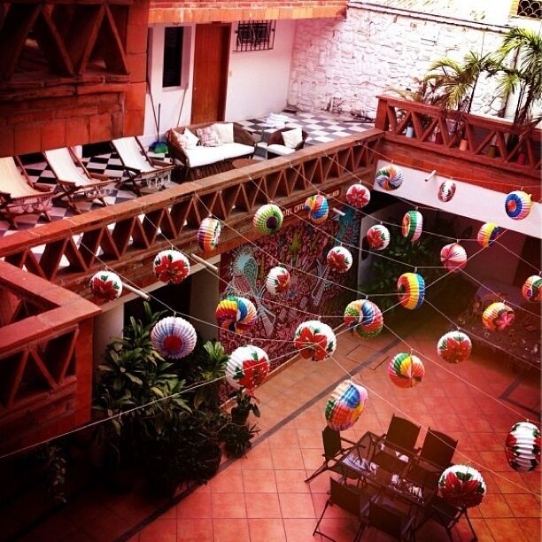 Cute boutique hotel in Puerto Vallarta. Each room is super colorful and full of character. Great location too!