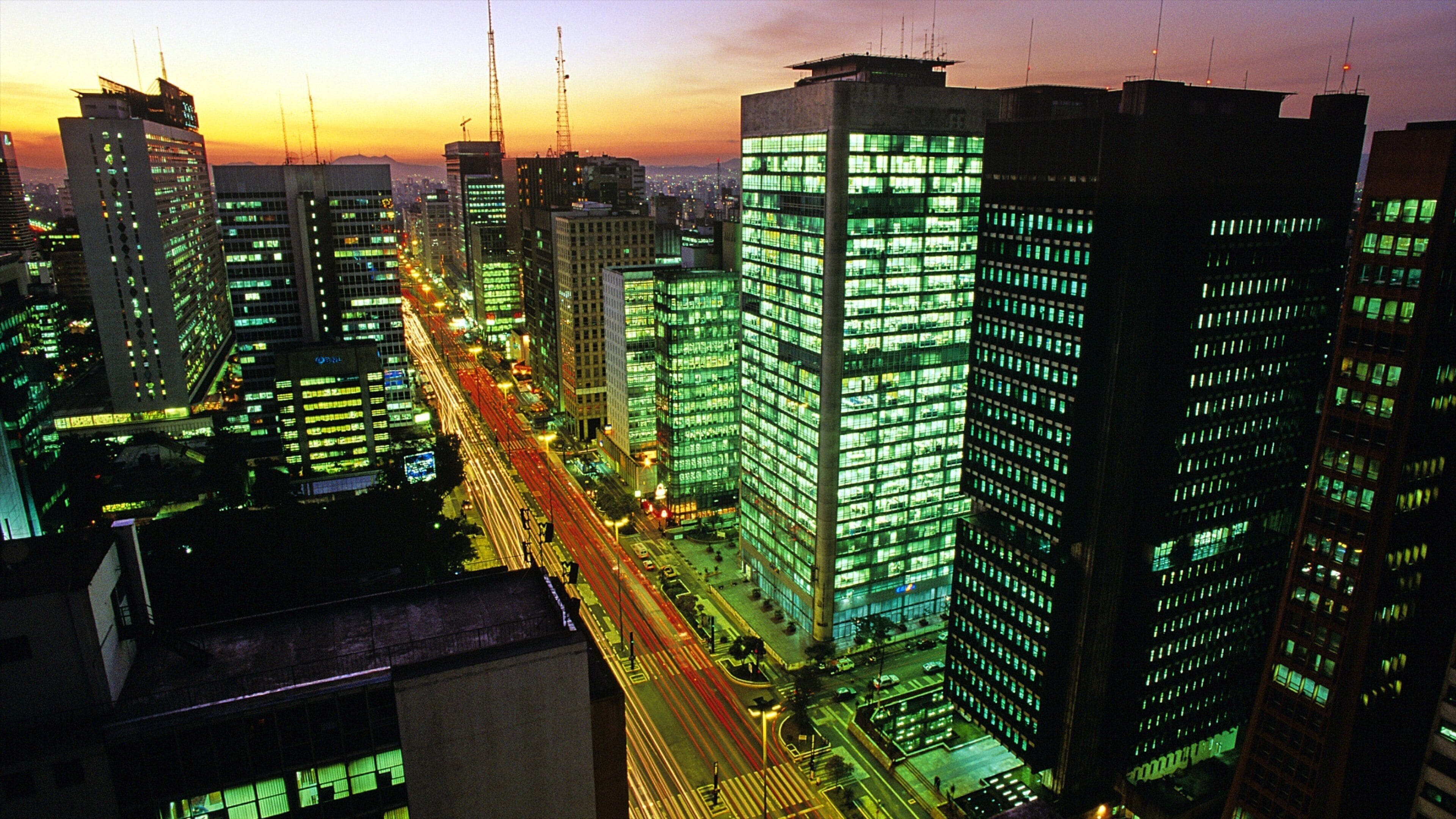 Sao Paulo which includes city views, a city and a skyscraper