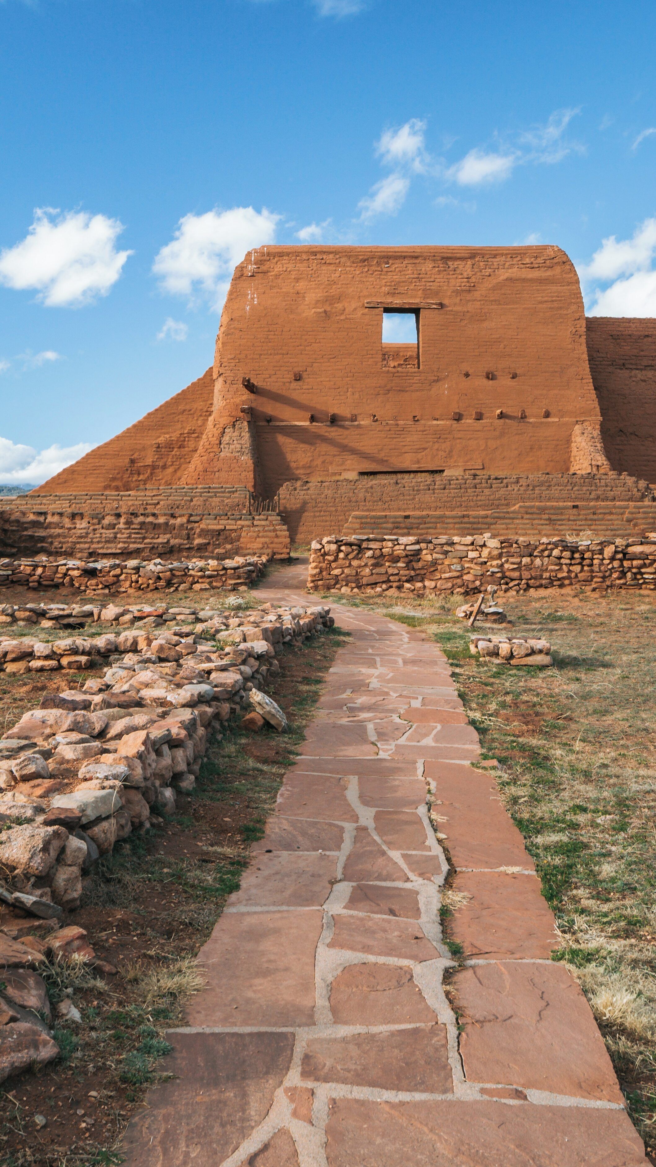 Exploring the ancient architecture and trails of Pecos National Historical Park in Santa Fe, New Mexico, showcasing rich cultural history and stunning landscapes