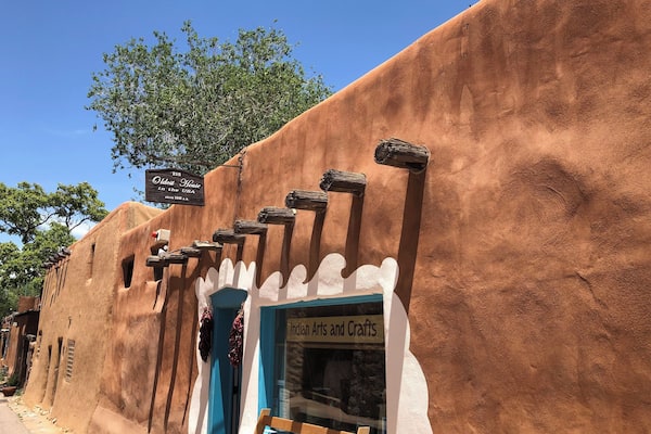 The Oldest House and Museum circa 1646 is adjacent to the Oldest Church San Miguel Mission(1610).