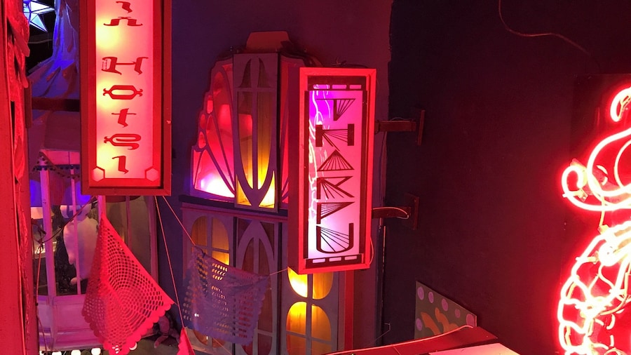 A peak inside Meow Wolf. Love this place!