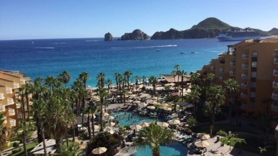 From our balcony in Cabo!!!