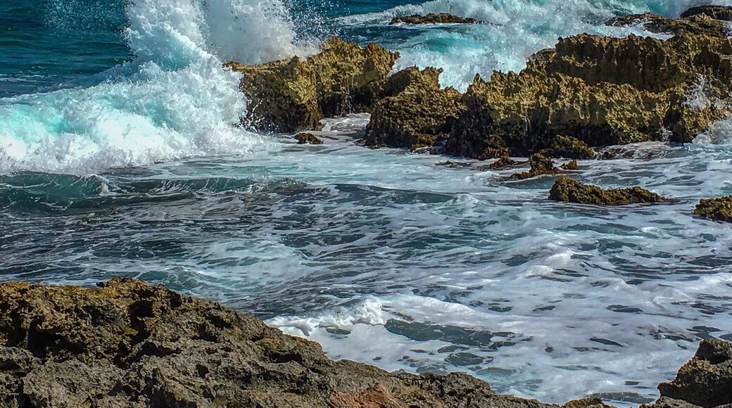 This place was awesome. It was gorgeous, fun, and very relaxing! Have a seat on the hammocks and watch the waves crash over the rocks. You won't be disappointed