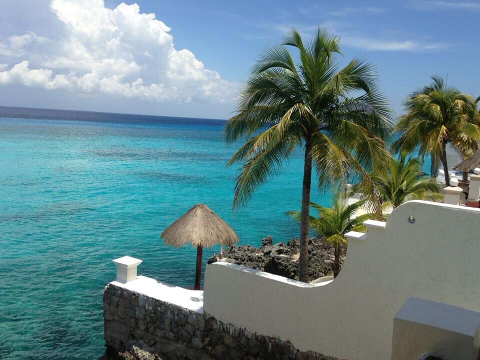 I could go on and ON about the fabulous service we received here!! It's a small, dive focused, hotel just off the main road exiting town! This particular shot was taken from our SHOWER!! I mean, really?!! Need I say more?!