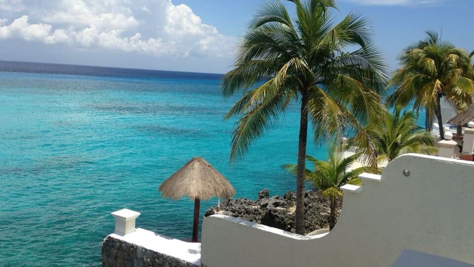 I could go on and ON about the fabulous service we received here!! It's a small, dive focused, hotel just off the main road exiting town! This particular shot was taken from our SHOWER!! I mean, really?!! Need I say more?!