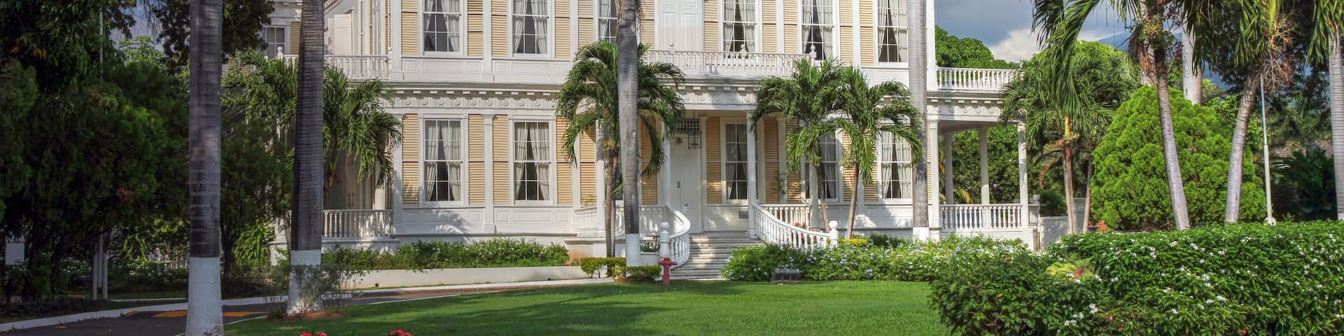 Devon House in Kingston Jamaica is the former residence of George Stiebel, dating to 1881. Nowdays is a museum, opening its gardens for public and famous for its ice-cream.