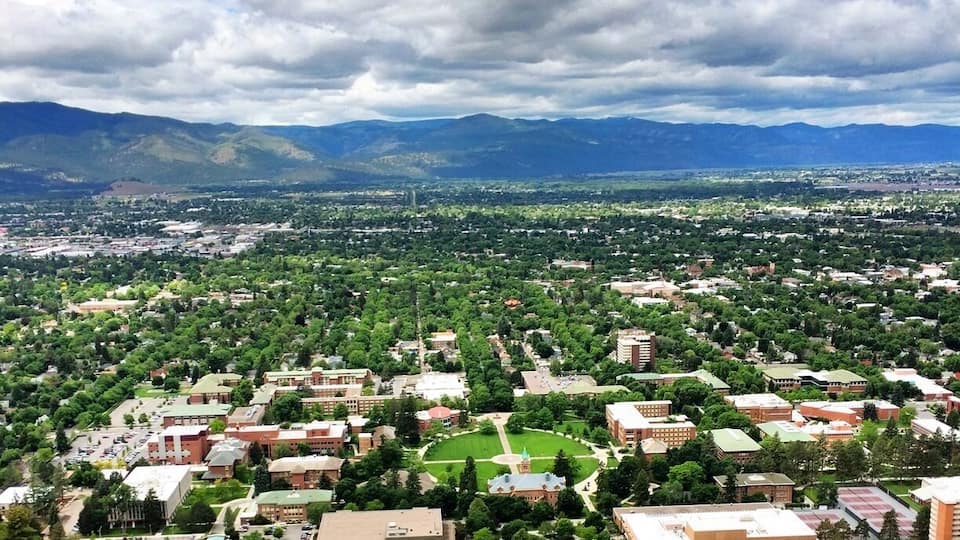 Traverse Mount Sentinel across to the iconic M for this wonderful view of the University of Montana and the sprawling town of Missoula. But make sure you beat the infrequent but powerful summer thunderstorms!