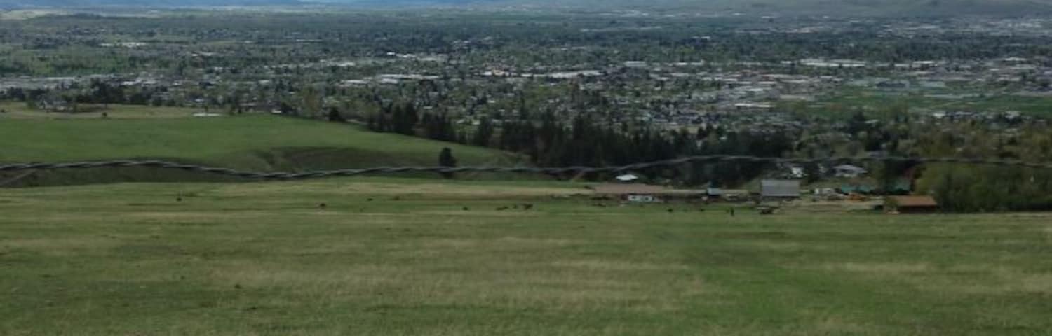 Beautiful view of Missoula, MT