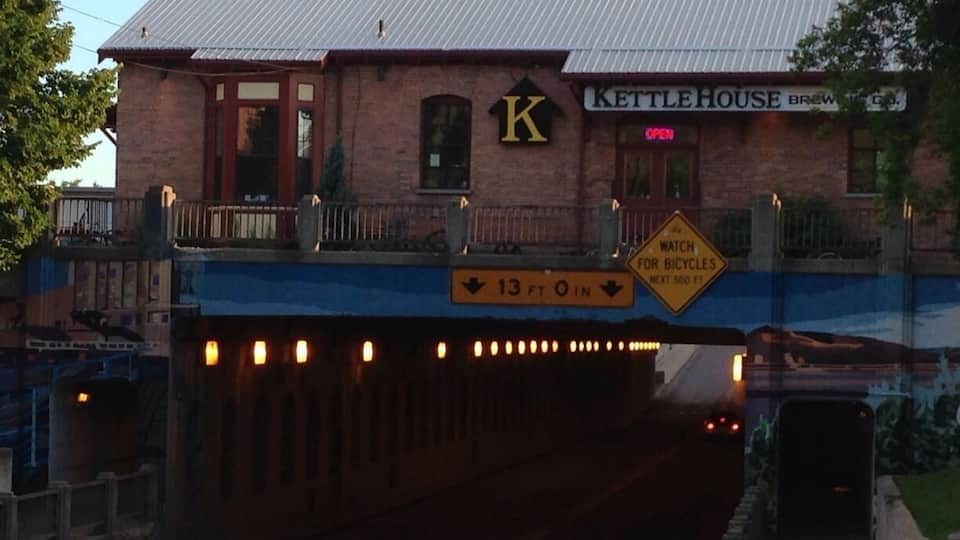 This taproom, with limited serving hours thanks to some goofy Montana laws that differentiate it from a bar, is situated atop a bridge and serves some wonderful ales. My favorite is Bong Water, which is far greater than you would imagine from the name! Best of all, they sell Nalgene growlers for convenience in carrying along on your adventures with a sturdy re-sealable cap and no worries about broken glass.
