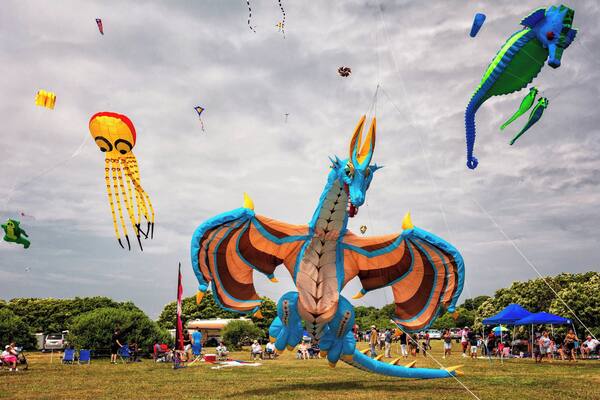 The Newport Kite Festival an annual event held on the second weekend of July at Brenton Point state park in Newport Rhode Island. The Newport Kite Festival is a free event! The parking is free parking as well!
#kites #summer #Newport #festival
#likealocal
