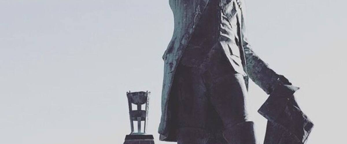 Memorializing the French that aided the American Revolution; in King Park.