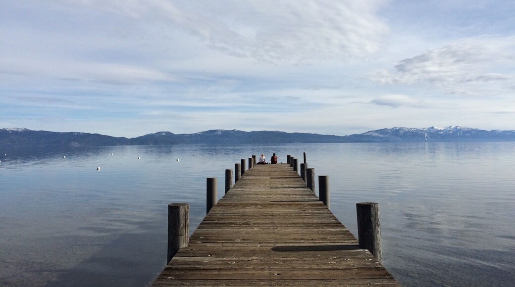 Spent the weekend in Truckee, but stopped in Tahoe City on the way home.
Lake waters have receded quite significantly, but the lake is clear and beautiful.