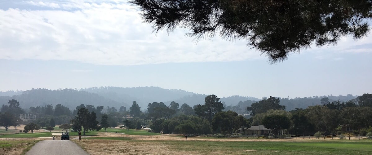 Great golf and great views.