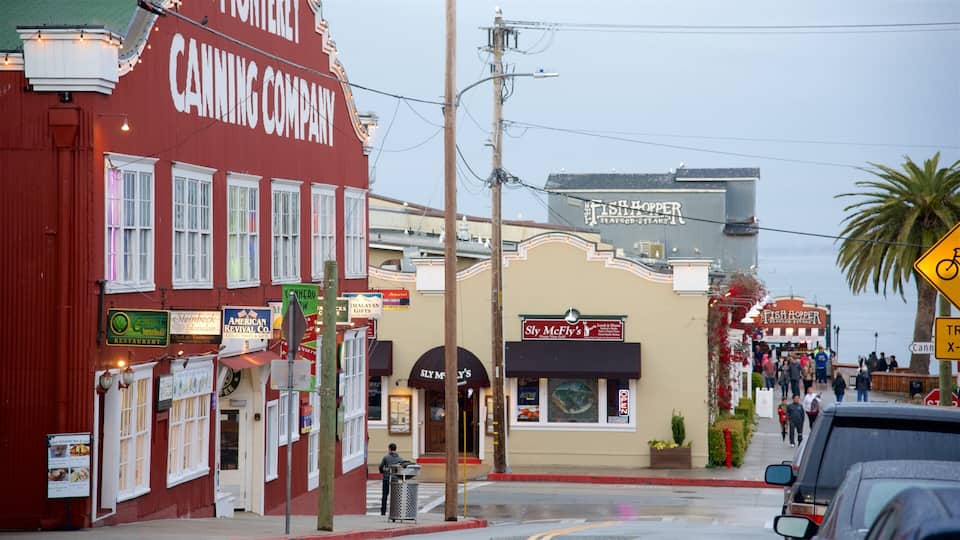 Monterey which includes a coastal town