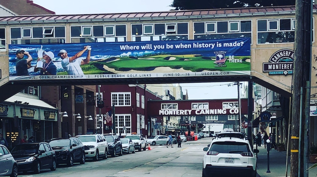 A charming beach town on the California coast.