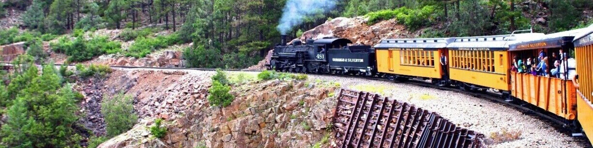 Our journey on the Durango Silverton Narrow Gauge Railroad was one of the best days of our Colorado road trip. With jaw-dropping vistas at every turn, it is one of the most scenic routes in the US. It's a must for every Colorado bucket list!
http://thetradingtravelers.com/traveling-through-time-on-the-narrow-gauge-railroad/