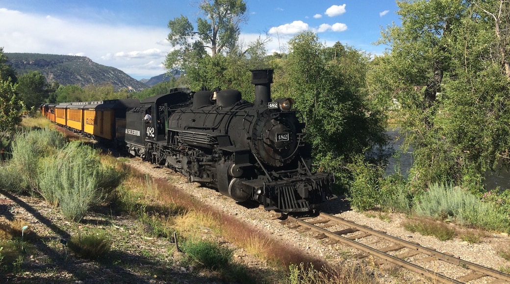The Durango-Silverton train is a sight to see