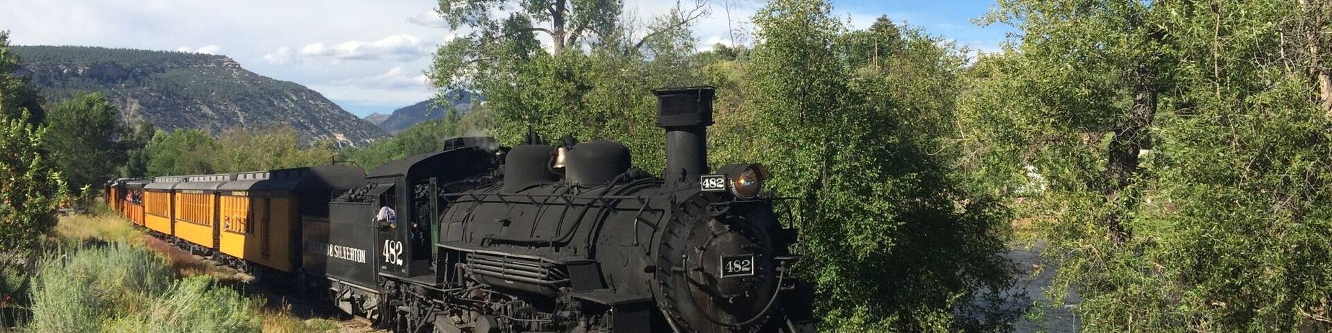 The Durango-Silverton train is a sight to see