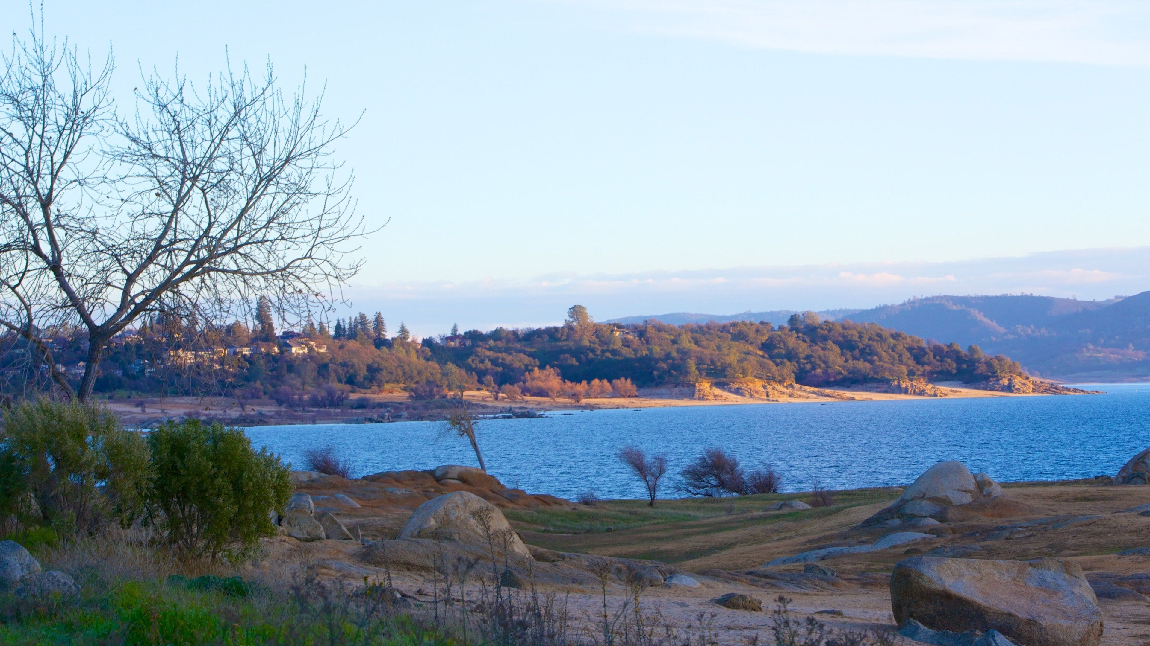 Views of Sacramento and Surroundings in California Under Clear Blue Sky