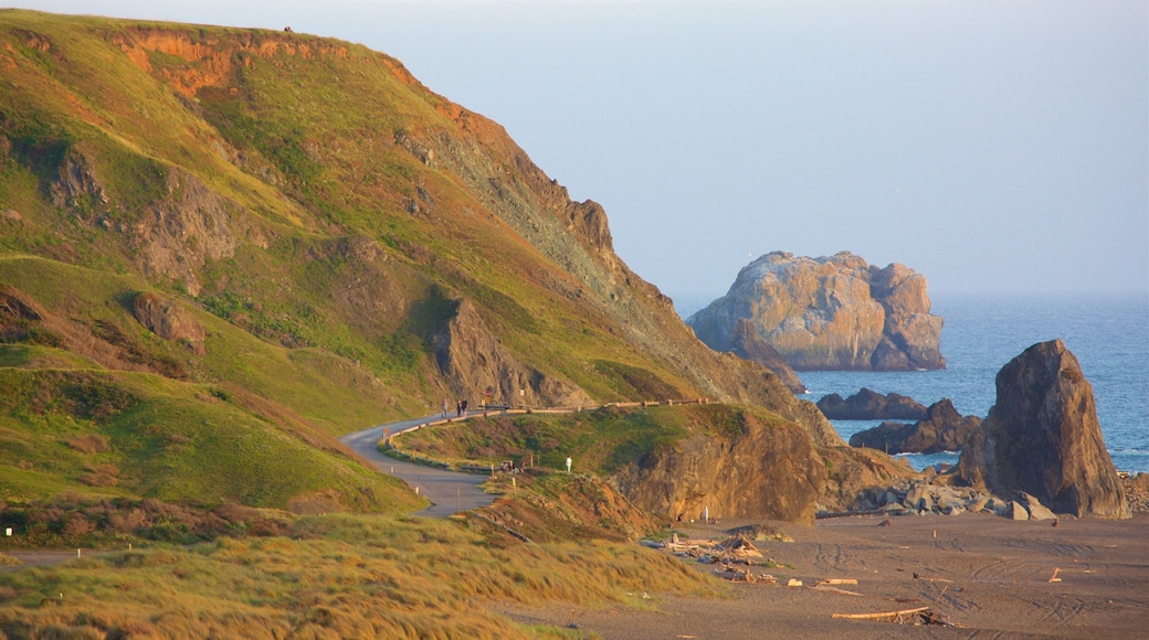 Sonoma Valley featuring general coastal views and rugged coastline