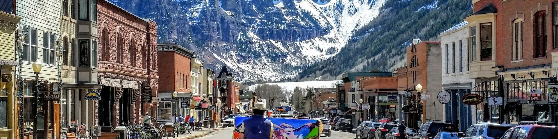 Arrived in time for the End Of The Ski Season Festivals.
A beautiful town nestled in the SW Rockies...
Friendly faces, great vibe. ...