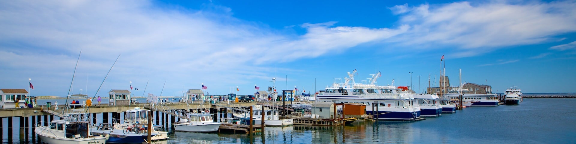 Cape Cod which includes boating, general coastal views and a bay or harbor