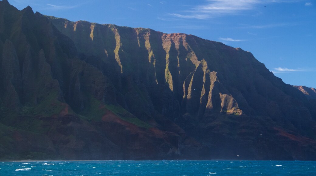 Kauai Island showing a gorge or canyon, general coastal views and island images