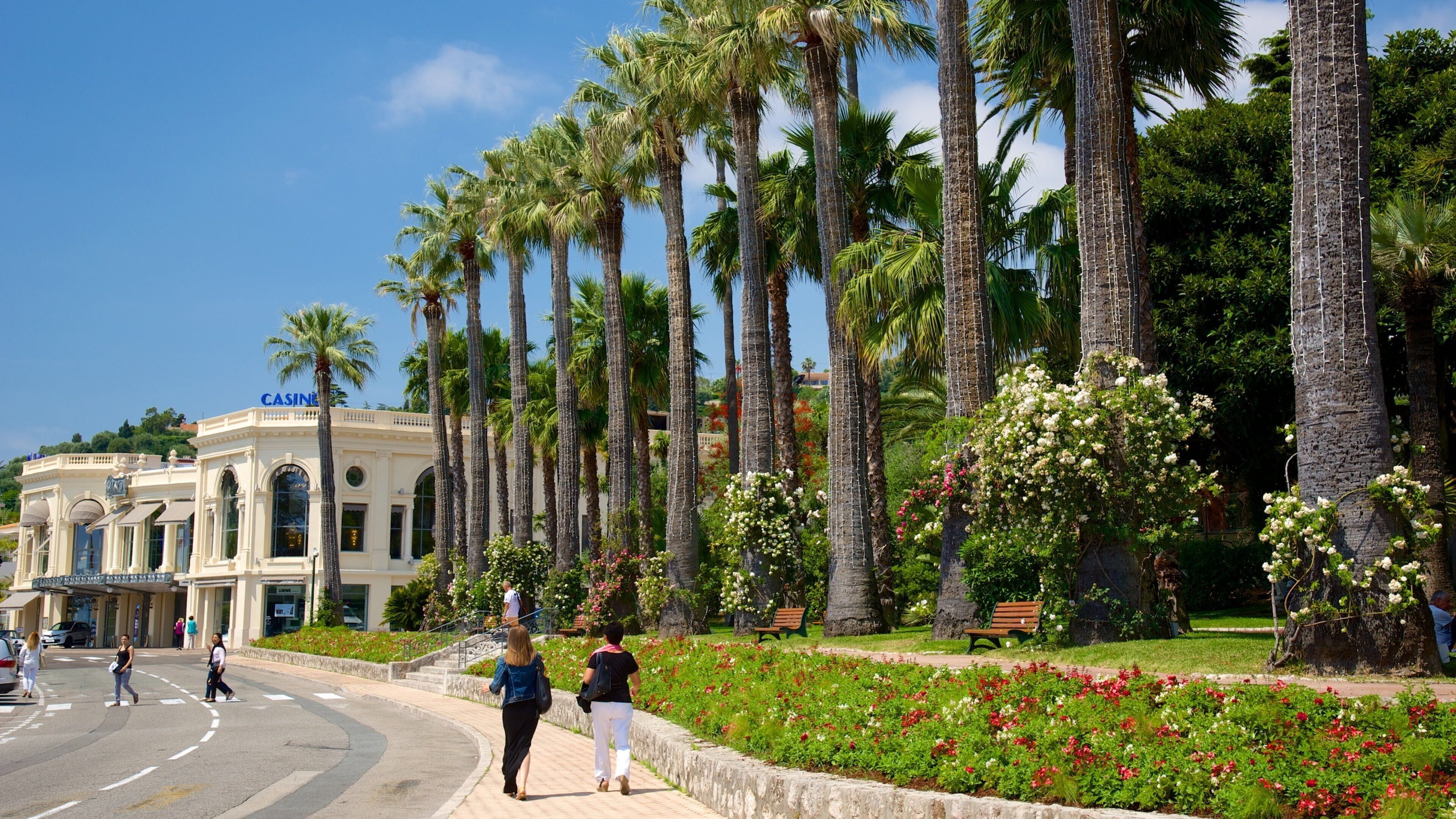 Nice which includes a garden