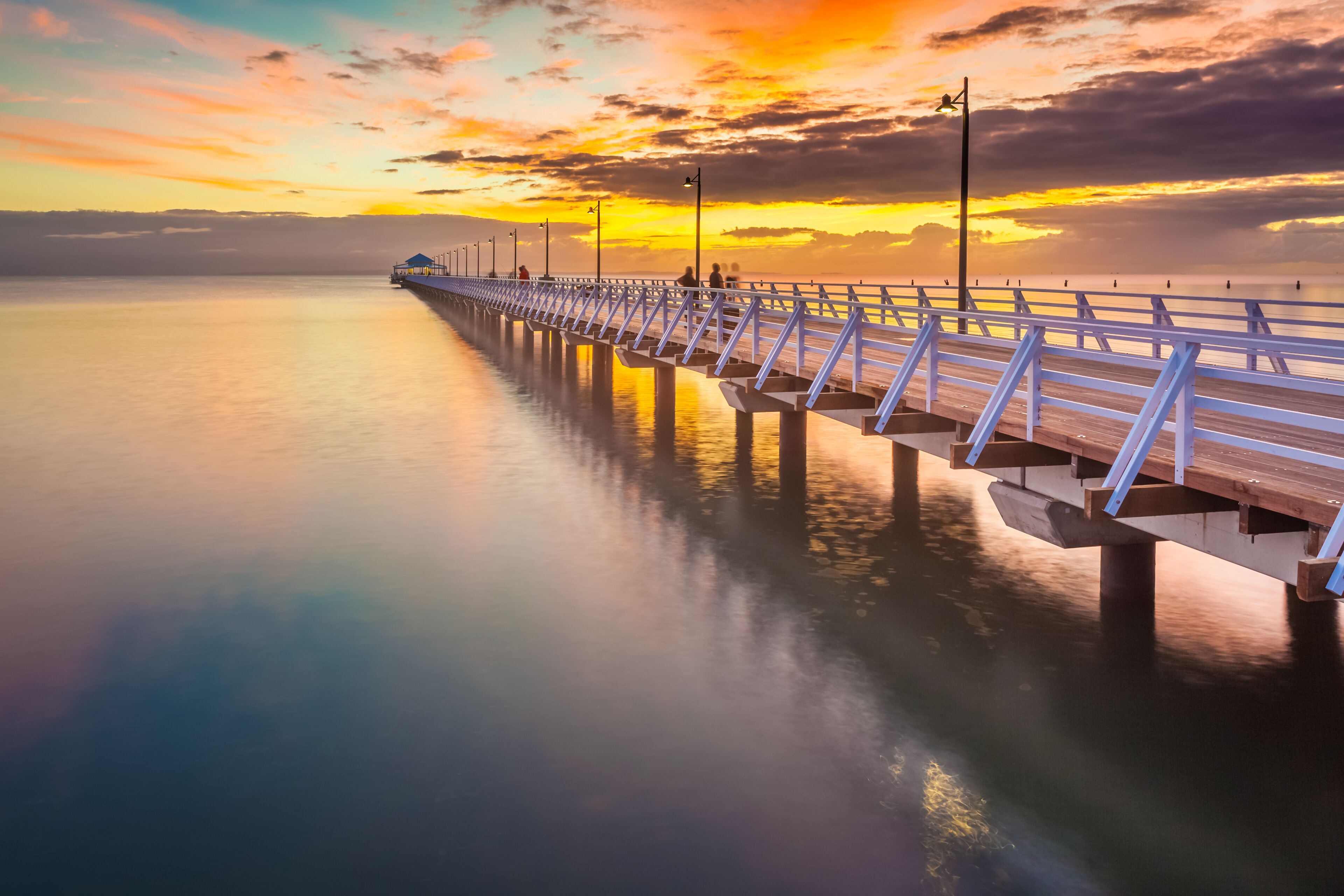 Shorncliffe Pier at sunrise