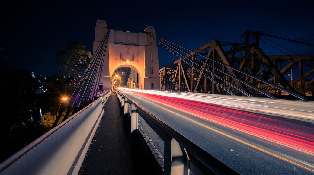 Walter Taylor Bridge also known as Indooroopilly Bridge in Brisbane, Queensland.