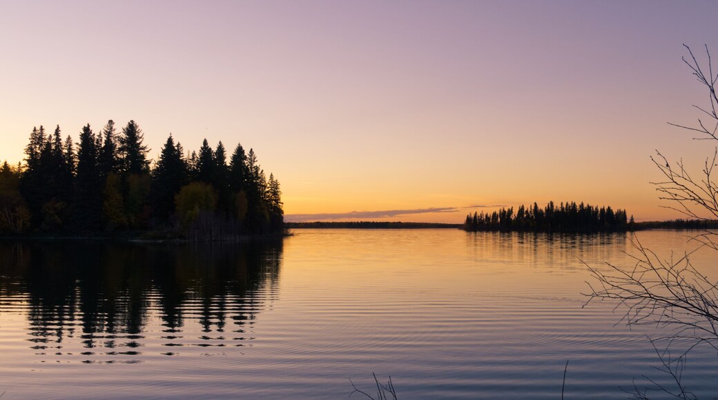 A Beautiful Evening at Astotin Lake