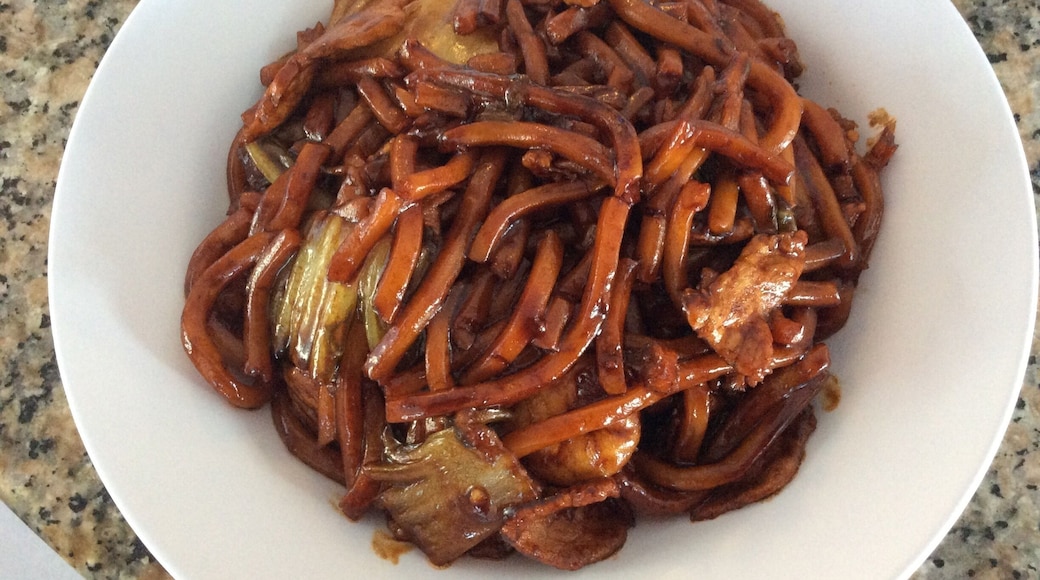 This noodle dish is popularly known as "Tai Look Mien" in Kuala Lumpur.