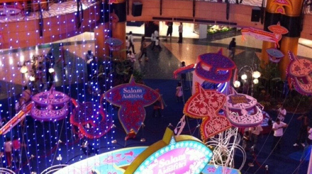 Hari Raya decoration in Sunway Lagoon