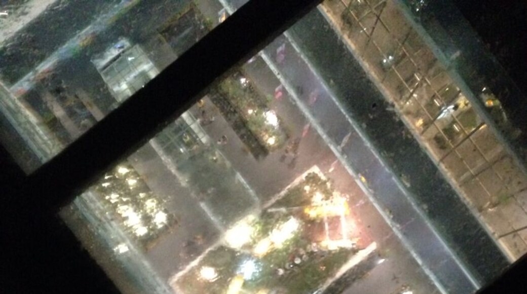 Food haven @skypark. See the whole neighborhood at night or simply challenge your nerve by walking on glass pathway 10 floors above ground.