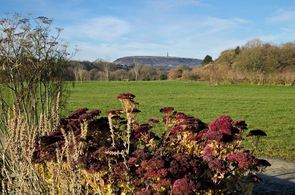 Peel Tower from Burrs Country Park