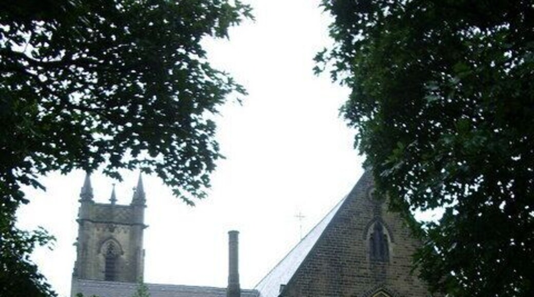 Christ Church, Walmersley, Greater Manchester, seen from the east