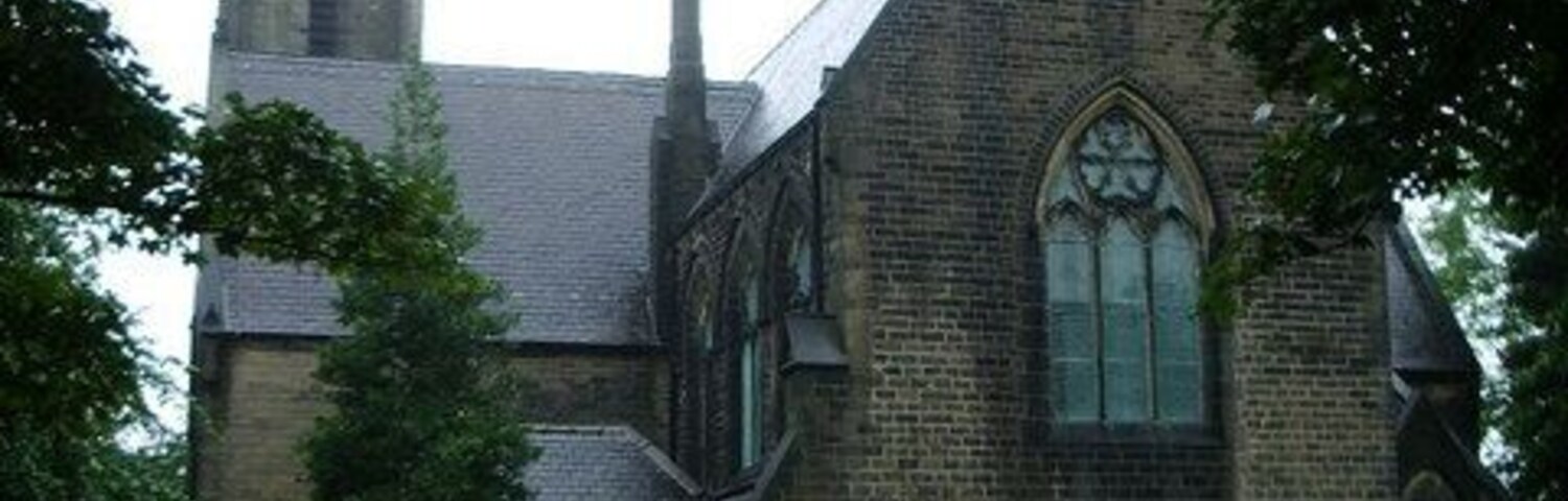 Christ Church, Walmersley, Greater Manchester, seen from the east