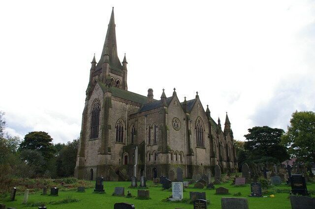 Christ Church, Walshaw, Greater Manchester, England.