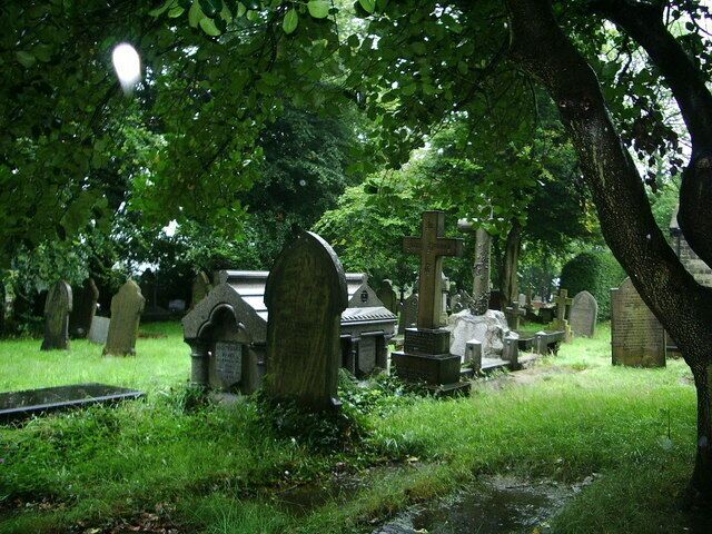 Graveyard, Christ Church, Walmersley, Bury