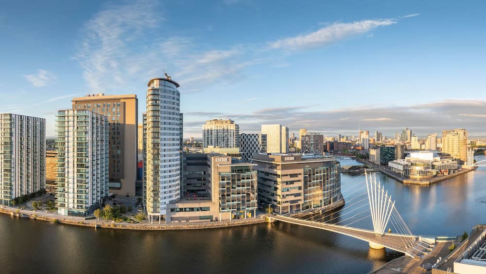Media City, Salford Quays, Manchester, Lancashire, England, United Kingdom