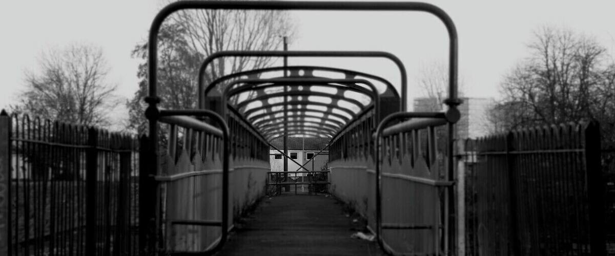 A bridge near my uni town of Salford. Taken whilst making a mocumentary about the wildlife of the area.